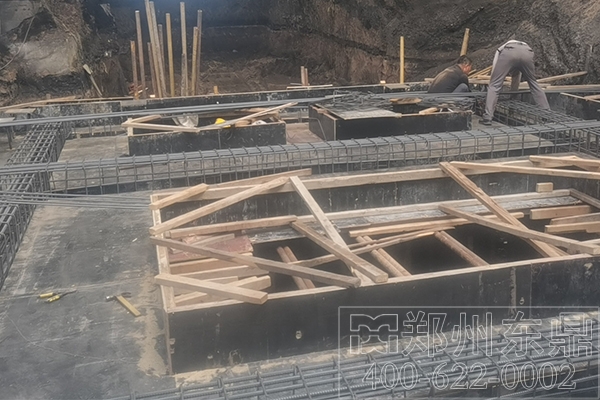 內(nèi)蒙古煤泥烘干機(jī)項目基礎(chǔ)建設(shè)現(xiàn)場