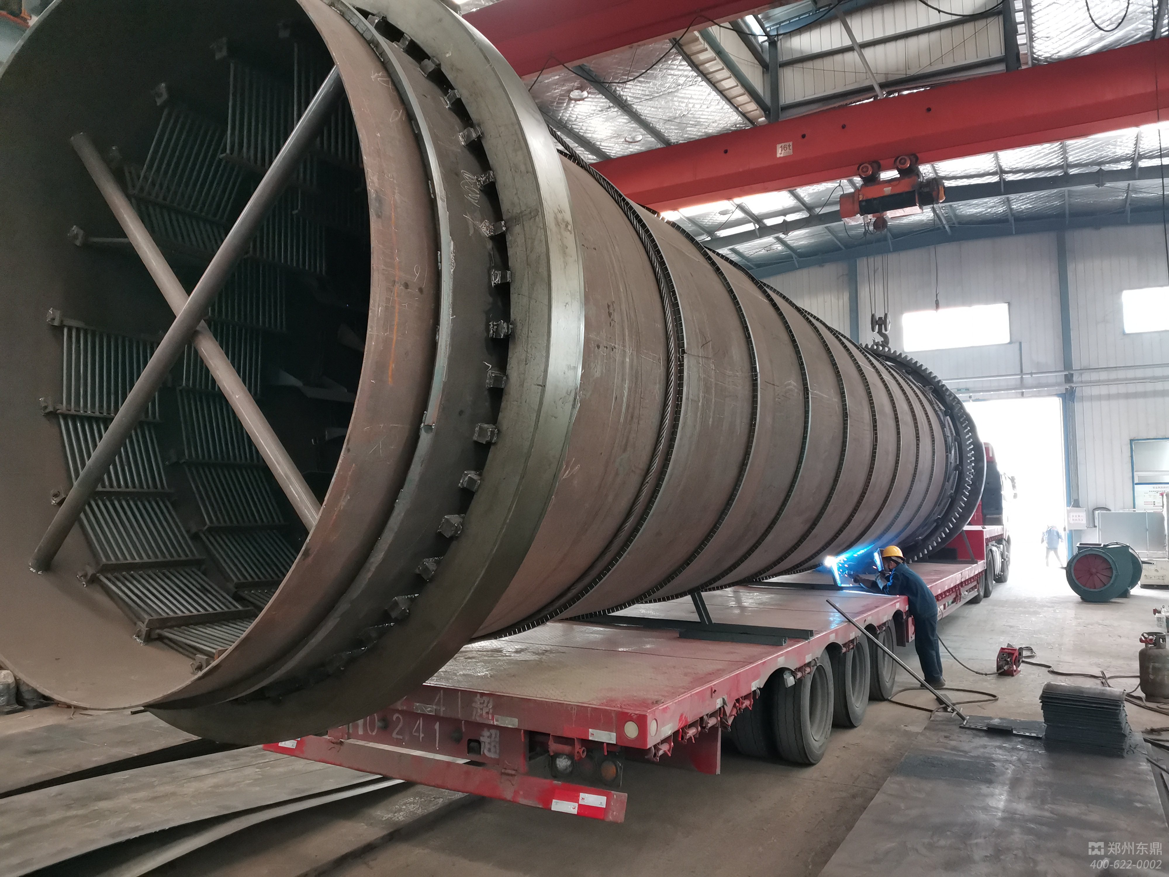 煤泥烘干機(jī)發(fā)貨現(xiàn)場