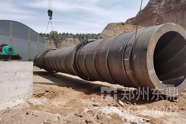 煤泥烘干機(jī)設(shè)備安裝現(xiàn)場